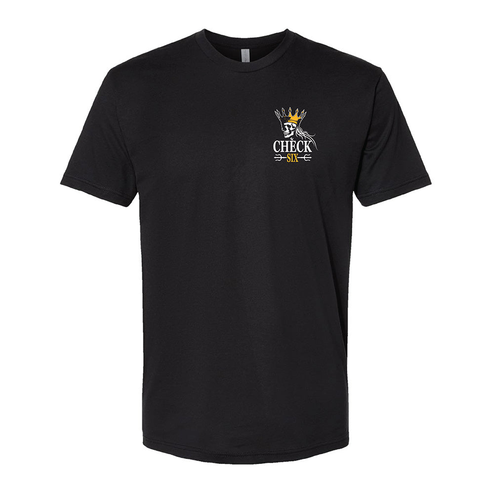 Check Six With Crown T-Shirt