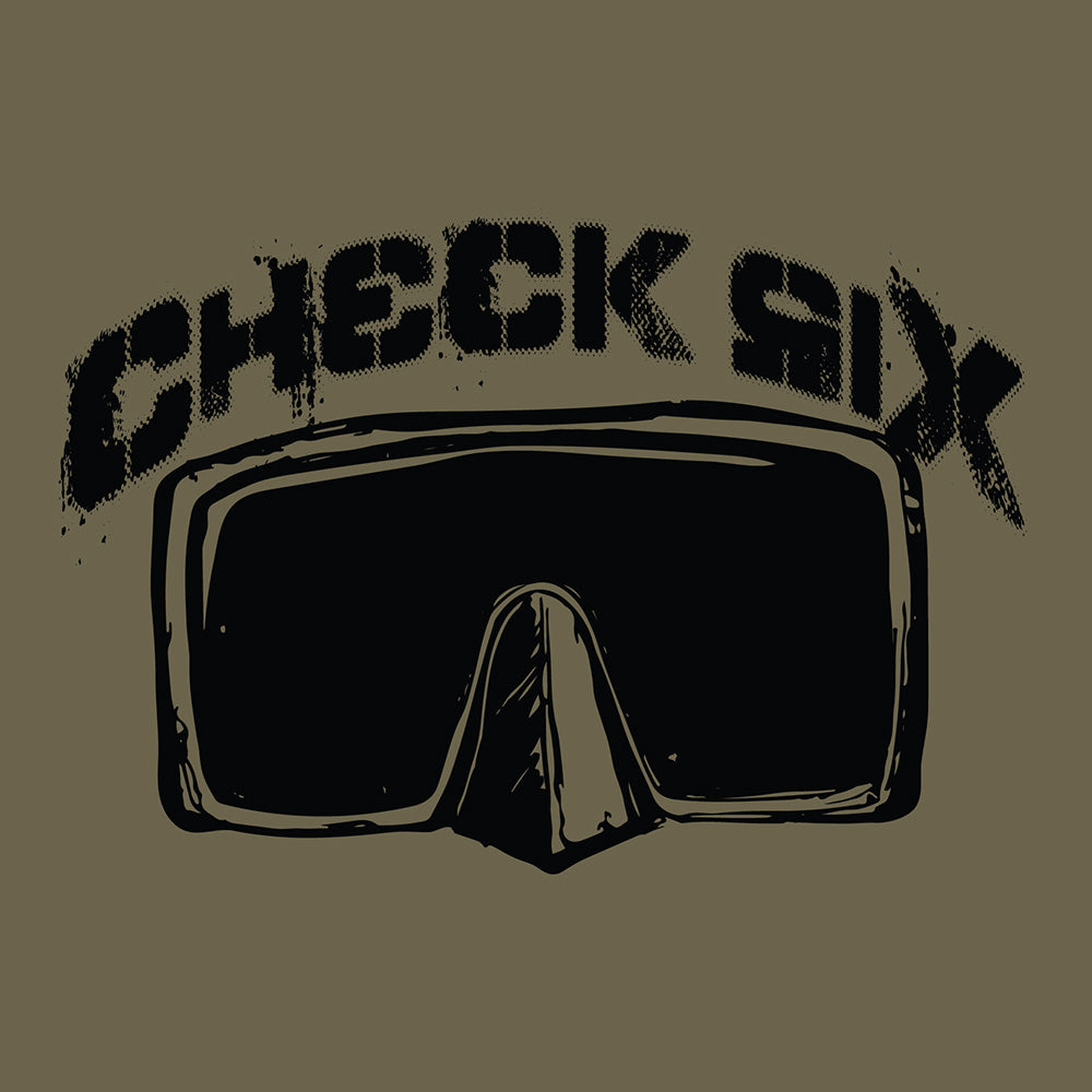 Check Six With Scuba Mask T-Shirt