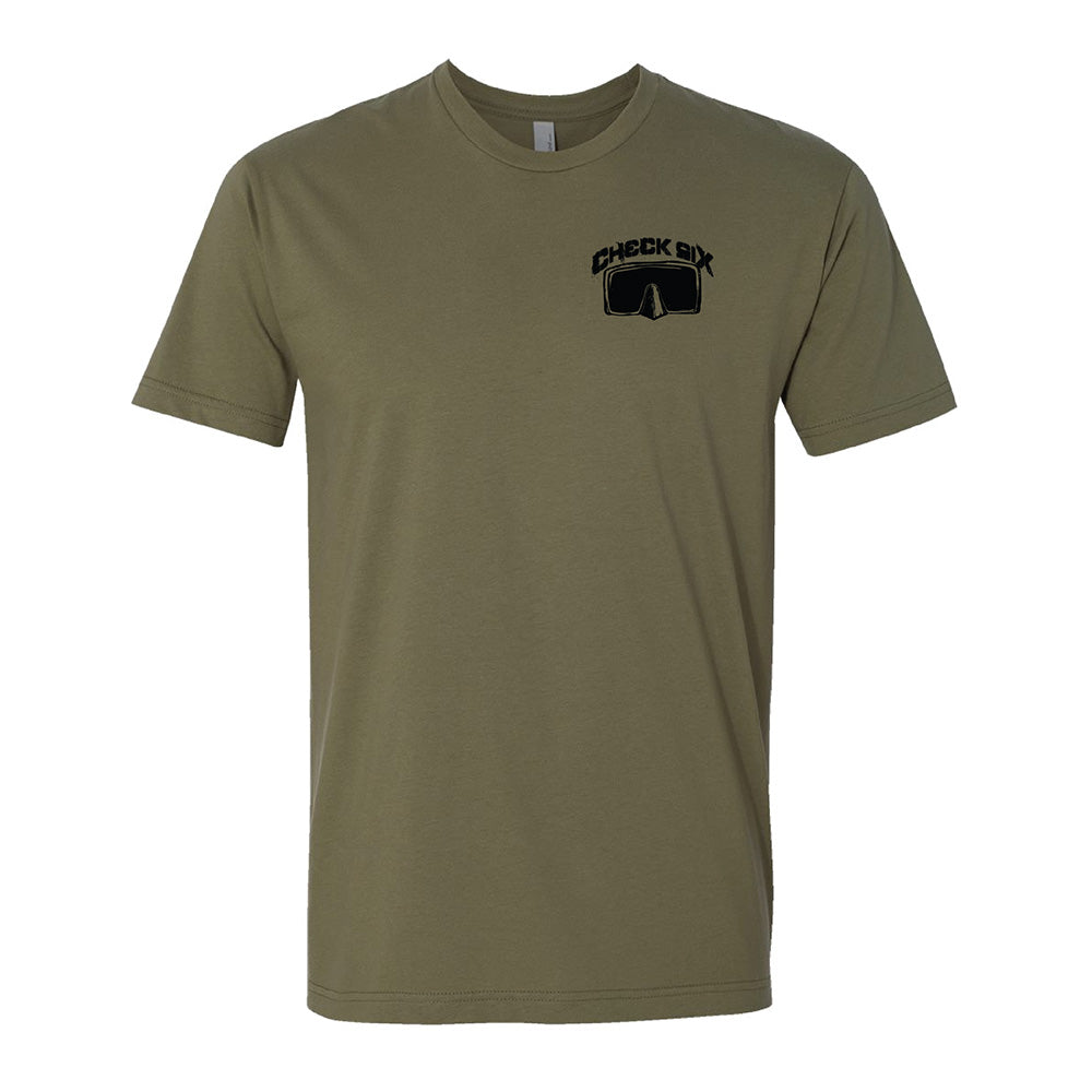 Check Six With Scuba Mask T-Shirt