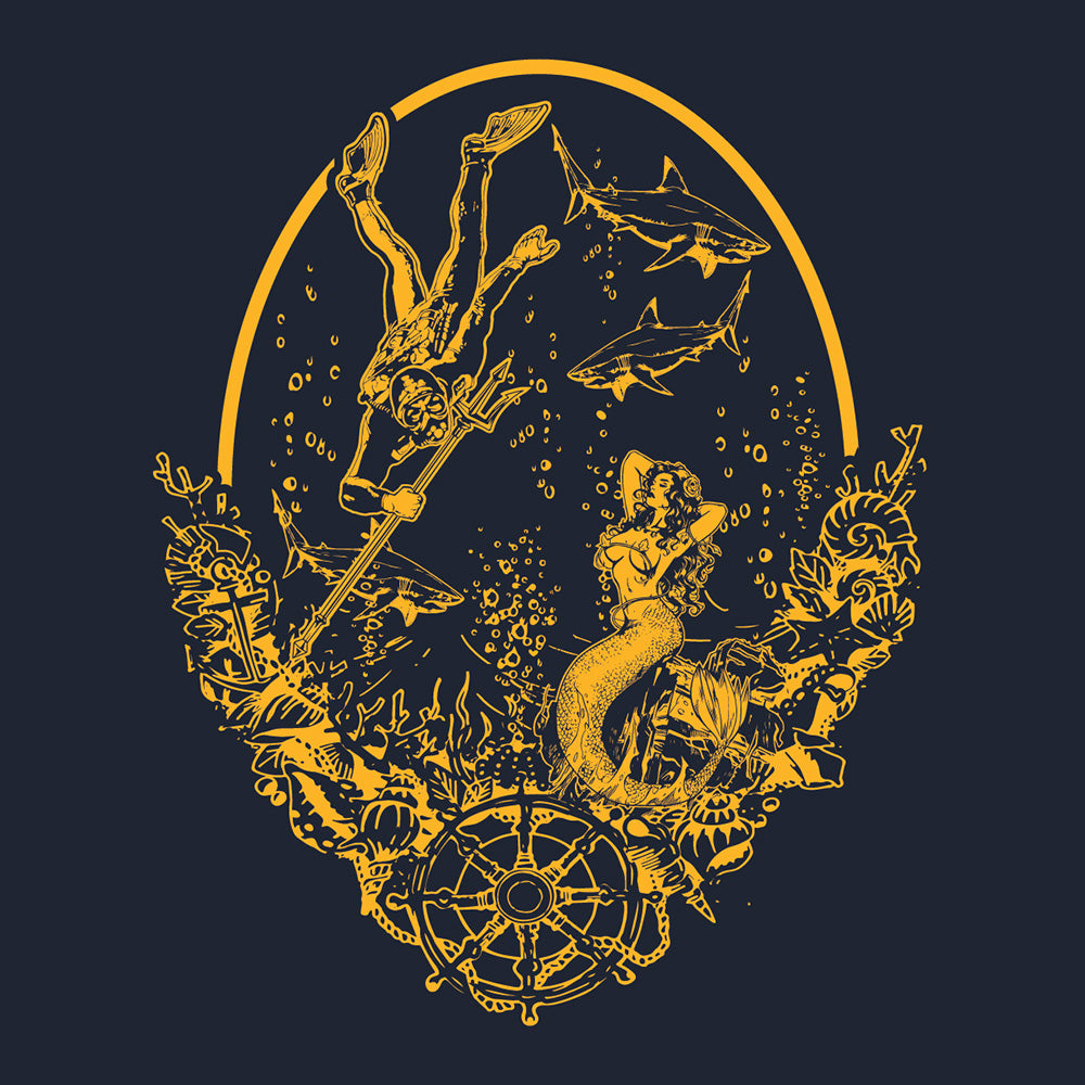 Check Six With Trident T-Shirt