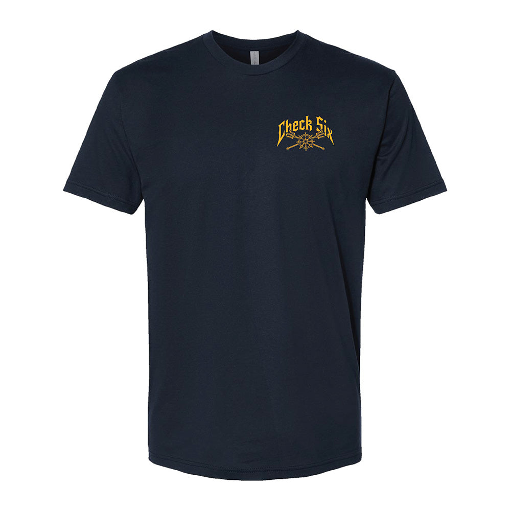 Check Six With Trident T-Shirt