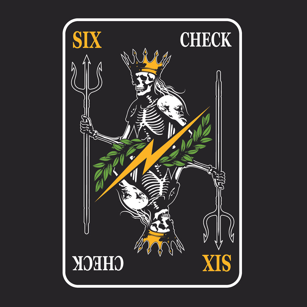 Check Six With Crown T-Shirt – Frogmen MC Check Six With Crown T-Shirt – Frogmen MC