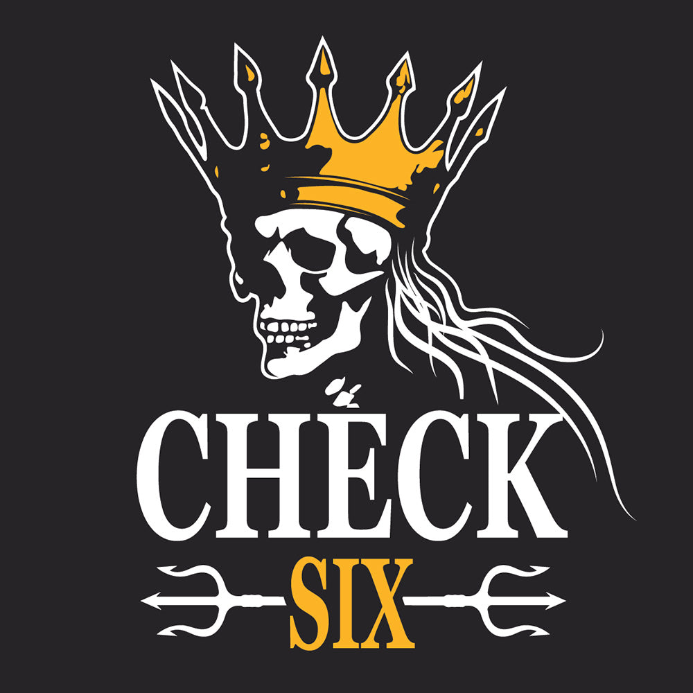 Check Six With Crown T-Shirt – Frogmen MC